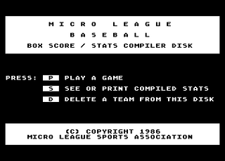 Atari GameBase Micro_League_Baseball_Box_Score_And_Stats_Compiler_Disk Micro_League_Sports_Association 1986
