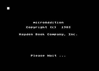 Atari GameBase MicroAddition Hayden_Book_Company 1983