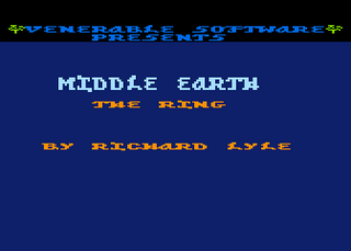 Atari GameBase Middle_Earth_-_The_Ring Venerable_Software 1985