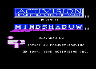 Atari GameBase Mindshadow Activision 1984