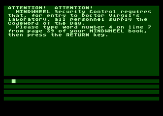 Atari GameBase Mindwheel Synapse_Software 1984