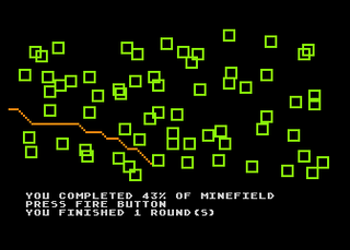 Atari GameBase Minefield Antic 1985