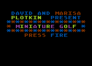 Atari GameBase Miniature_Golf Antic 1985