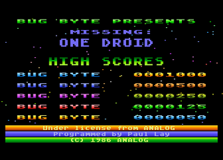 Atari GameBase Missing_-_One_Droid Bug_Byte 1986