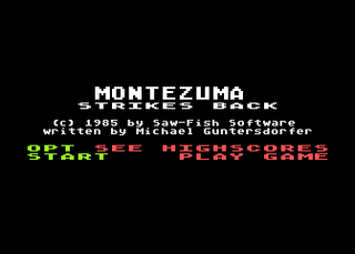 Atari GameBase Montezuma_Strikes_Back Sawfish_Software 1985