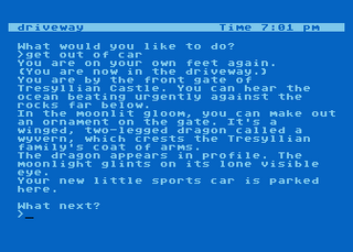 Atari GameBase Moonmist Infocom 1986