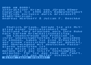 Atari GameBase Mord_an_Bord Ariola_(Germany) 1985