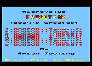 Atari GameBase Mouse_Trap Micro_Value 1987