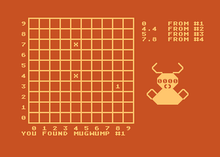 Atari GameBase Mugwump APX 1981