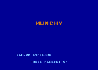 Atari GameBase Munchy Robtek 1986