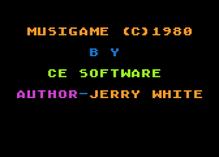 Atari GameBase Musigame CE_Software 1980