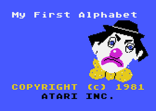Atari GameBase My_First_Alphabet Atari_(USA) 1981