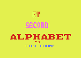 Atari GameBase My_Second_Alphabet (No_Publisher)
