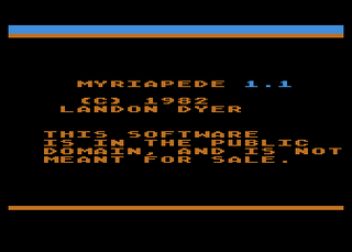 Atari GameBase Myriapede (No_Publisher) 1982