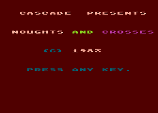 Atari GameBase Noughts_And_Crosses Cascade_Games 1984
