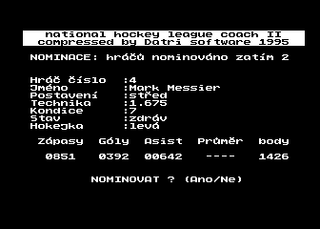 Atari GameBase NHL_Coach_96 Datri_Software 1995