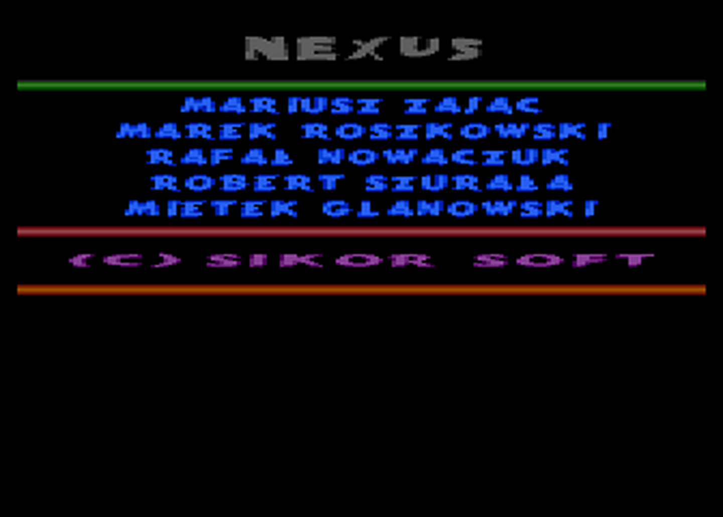 Atari GameBase Nexus Sikor_Soft 1993