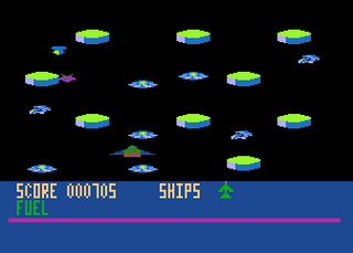 Atari GameBase Nightraiders Datamost 1983
