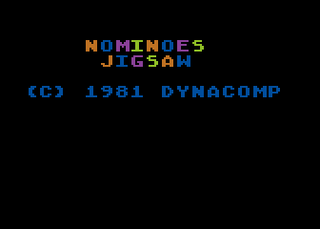 Atari GameBase Nominoes_Jigsaw Dynacomp 1981