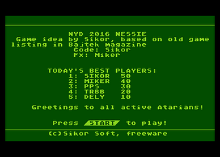 Atari GameBase NYD_2016_Nessie 2015