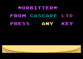 Atari GameBase Orbitter Cascade_Games 1984
