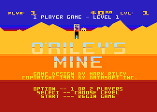 Atari GameBase O'Riley's_Mine Datasoft 1983
