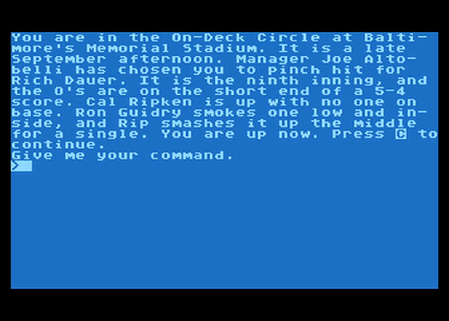 Atari GameBase Orioles_Baseball (No_Publisher) 1984