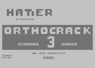 Atari GameBase Orthocrack_3 Hatier 1984