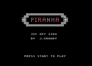 Atari GameBase Piranha (No_Publisher) 1984