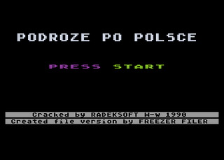 Atari GameBase Podroze_po_Polsce Radiokomputer 1987