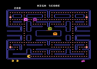 Atari GameBase Pac-Man Datasoft 1985