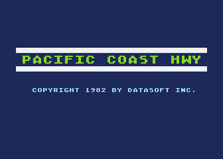 Atari GameBase Pacific_Coast_Highway Datasoft 1982