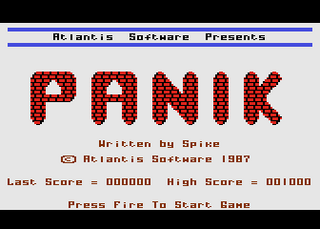 Atari GameBase Panik! Atlantis_Software 1987