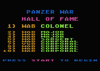 Atari GameBase Panzer_War Windcrest_Software 1983