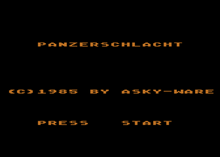 Atari GameBase Panzerschlacht Computronic 1985