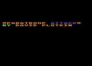 Atari GameBase Paratroop_Attack Compute! 1982