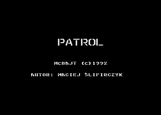 Atari GameBase Patrol McBajt 1992