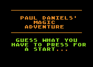 Atari GameBase Paul_Daniels_Magic_Adventure Amazon_Systems 1983