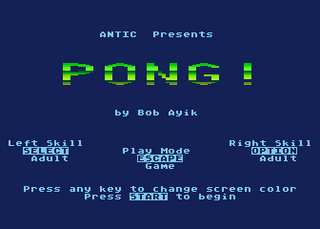 Atari GameBase Perfected_Pong Antic 1988