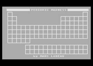 Atari GameBase Periodic_Madness Antic 1989