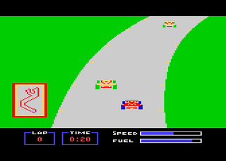 Atari GameBase Pitstop Epyx 1983