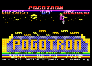 Atari GameBase Pogotron Artronic_Products_Ltd. 1989