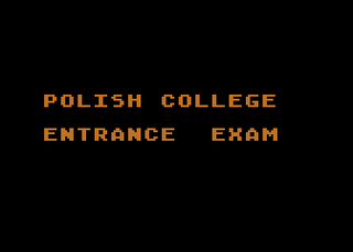 Atari GameBase Polish_College_Entrance_Exam (No_Publisher)