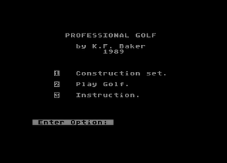 Atari GameBase Professional_Golf New_Atari_User 1989