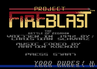 Atari GameBase Project_Fire_Blast_-_The_Battle_of_Zegadon (No_Publisher) 1992