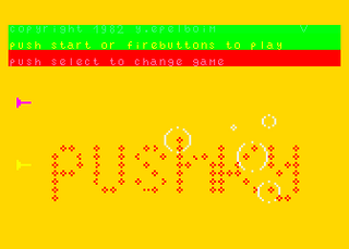 Atari GameBase Pushky APX 1982