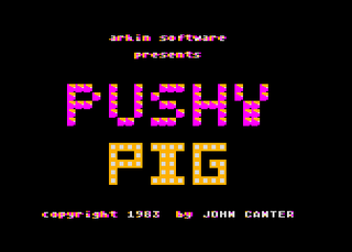 Atari GameBase Pushy_Pig Arkin_Software 1983
