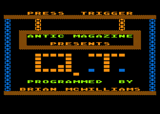 Atari GameBase QT Antic 1985