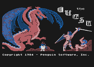 Atari GameBase Quest,_The Penguin_Software 1984