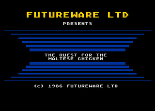 Atari GameBase Quest_for_the_Maltese_Chicken,_The Futureware 1986